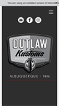 Mobile Screenshot of outlawkustomsinc.com